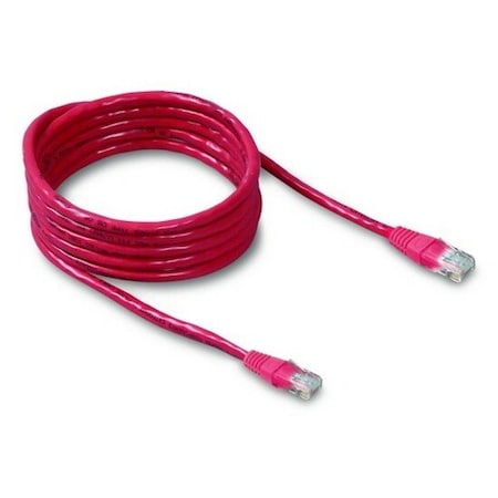 Belkin Cable, Cat6, Utp, Rj45M/M, 6 Inch, Red, Patch A3L980-06IN-RED